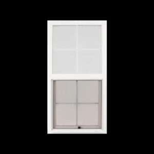 2050 SH SMF N/W WHT LOWE/CLR DVL W/SCRN NET FRAME 23.5" X 59.5"