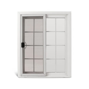 6068 XO TMF N/W WHT #LOWE/#CLR DVL TEMP* W/SCRN NET FRAME 71.5" X 79.5"